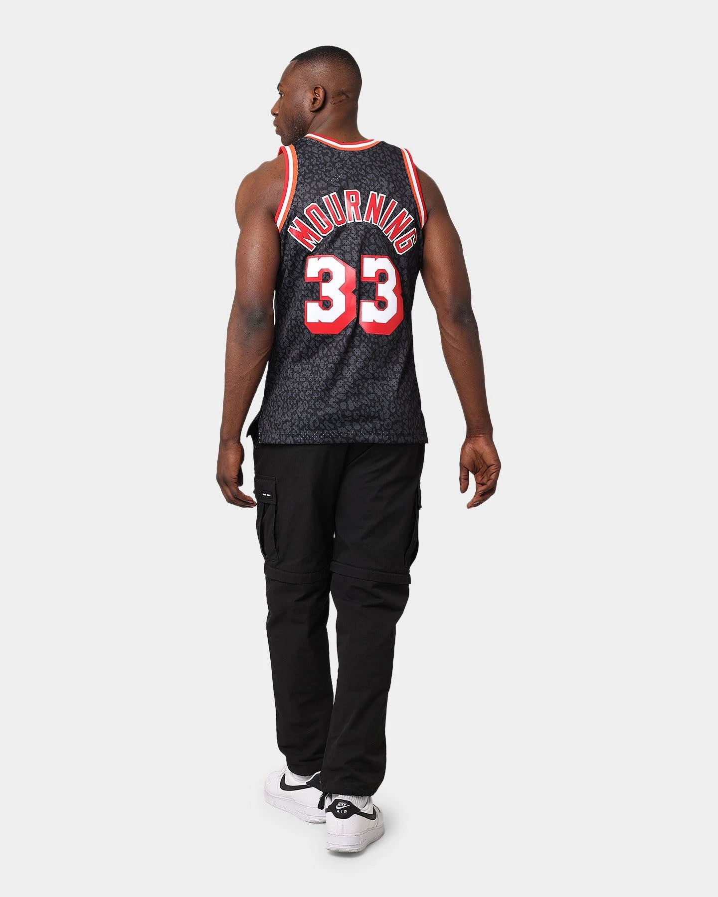 Mitchell & Ness MITCHELL AND NESS WILD LIFE SWINGMAN JERSEY 1996 -97 ALONZO MOURNING 4 Mitchell & Ness MITCHELL AND NESS WILD LIFE SWINGMAN JERSEY 1996 -97 ALONZO MOURNING - Image 2