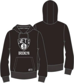 HOODIE TEAM LOGO NBA BROOKLYN NETS
