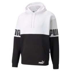 PUMA POWER COLOURBLOCK MEN'S HOODIE