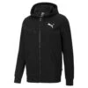 PUMA ESSENTIALS FULL-ZIP LOGO MEN'S HOODIE