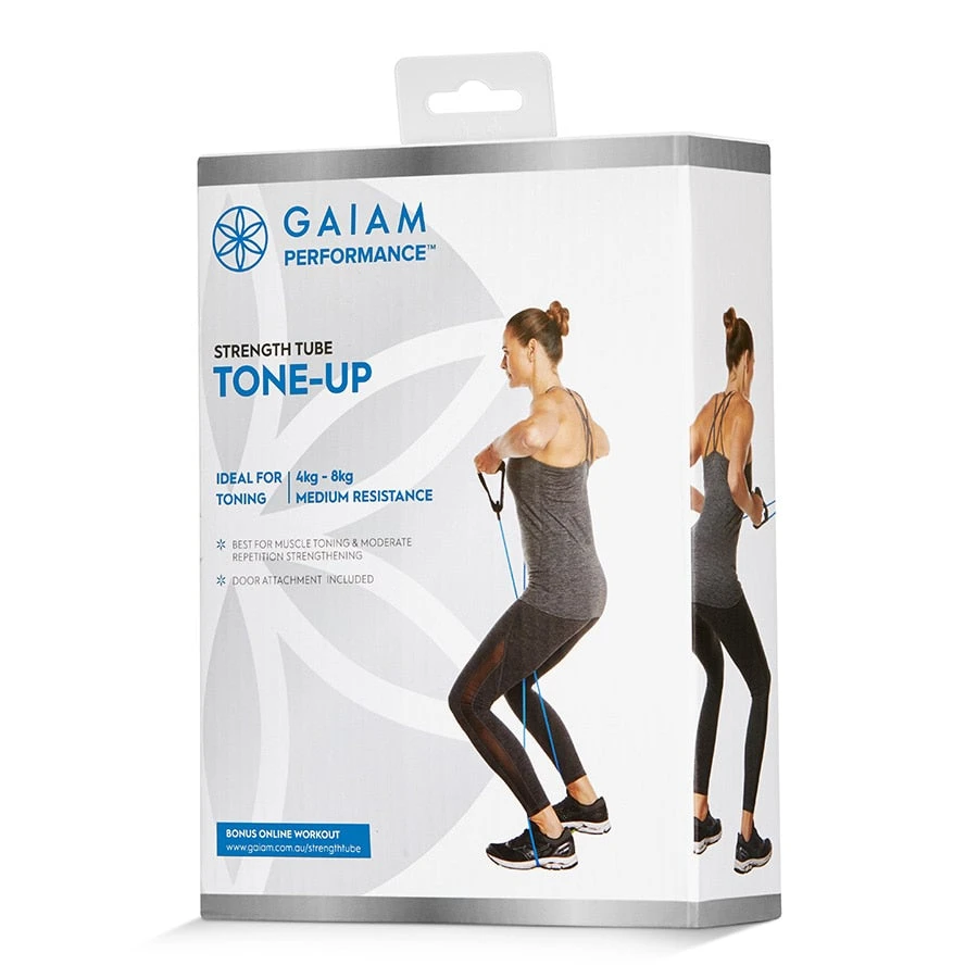 GAIAM STRENGTH TUBE TONE UP 4 GAIAM STRENGTH TUBE TONE UP - Image 2