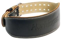 HARBINGER LEATHER BELT 4" PADDED