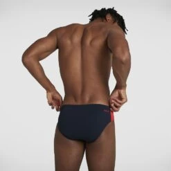 SPEEDO MENS BOOM LOGO SPLICE 7CM BREIF -Fitness Gear Store 8 12824F889 5