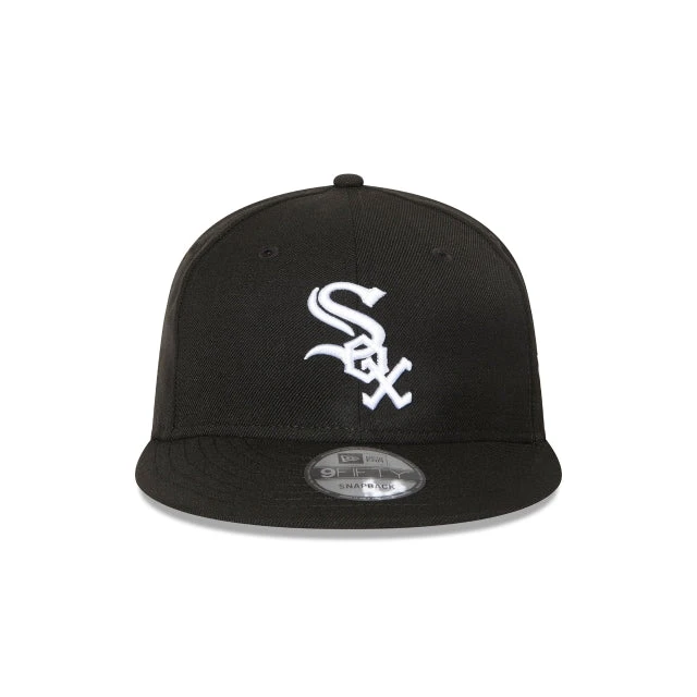 NEW ERA 9FIFTY SNAPBACK BLACK/WHITE CAP - CHICAGO WHITE SOCKS 4 NEW ERA 9FIFTY SNAPBACK BLACK/WHITE CAP - CHICAGO WHITE SOCKS - Image 2