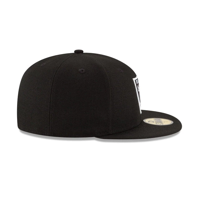 NEW ERA CAP 59FIFTY BLACK/WHITE NEW - OAKLAND RAIDERS 8 NEW ERA CAP 59FIFTY BLACK/WHITE NEW - OAKLAND RAIDERS - Image 6