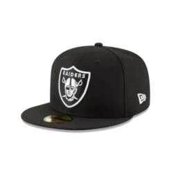 NEW ERA CAP 59FIFTY BLACK/WHITE NEW - OAKLAND RAIDERS