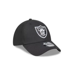 NEW ERA CAP 39THIRTY BLACK WHITE LAS VAGAS RAIDERS -Fitness Gear Store 9500477784094
