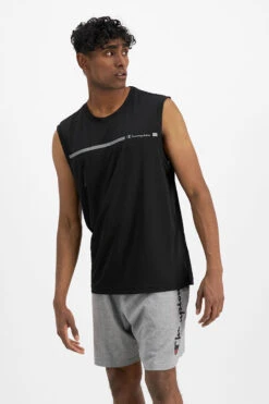 CHAMPION PERFORMANCE MICRO MUSCLE TANK -Fitness Gear Store AVFYN BLK NP 2