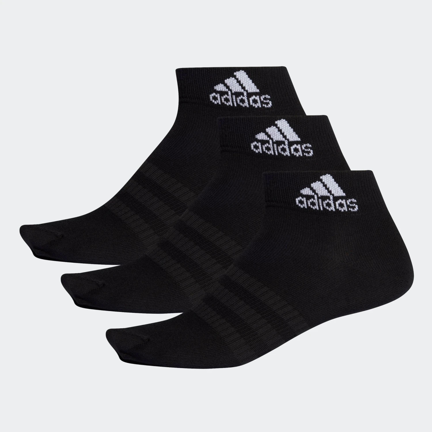 ADIDAS ANKLE SOCKS 3 PAIRS 3 ADIDAS ANKLE SOCKS 3 PAIRS