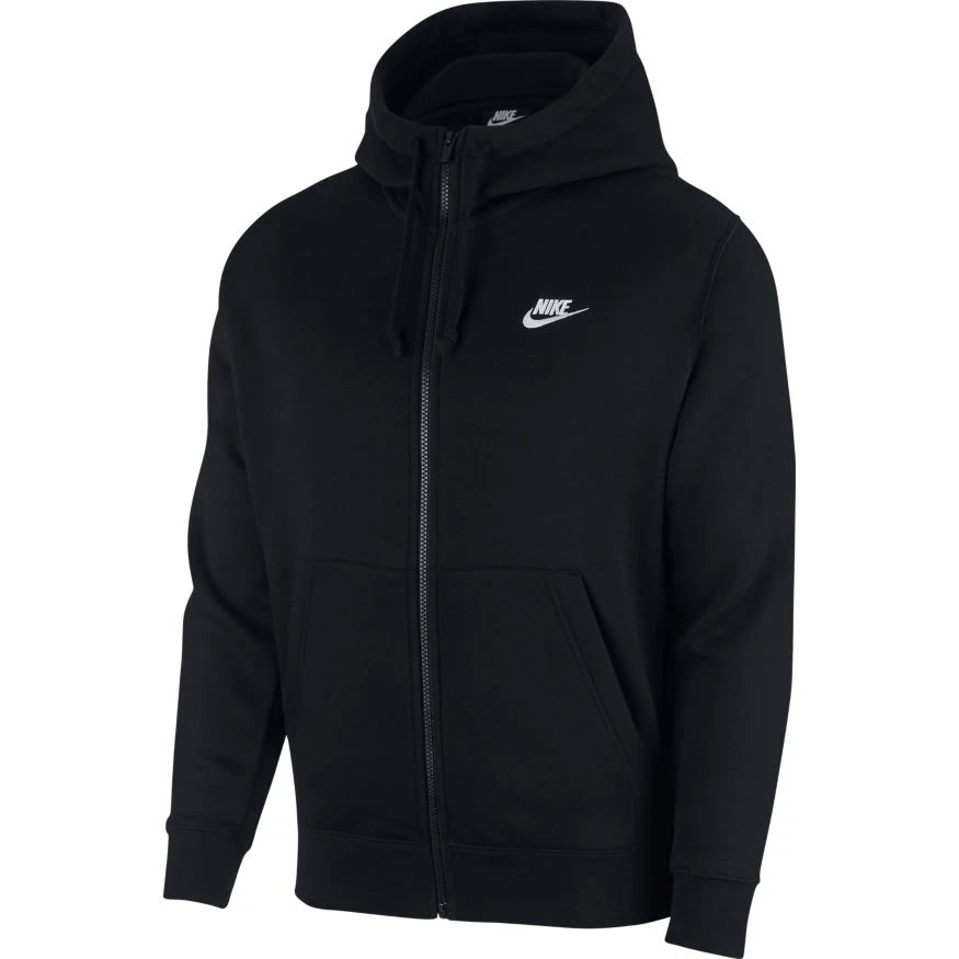 NIKE CLUB FLEECE MENS FULL-ZIP HOODIE 3 NIKE CLUB FLEECE MENS FULL-ZIP HOODIE