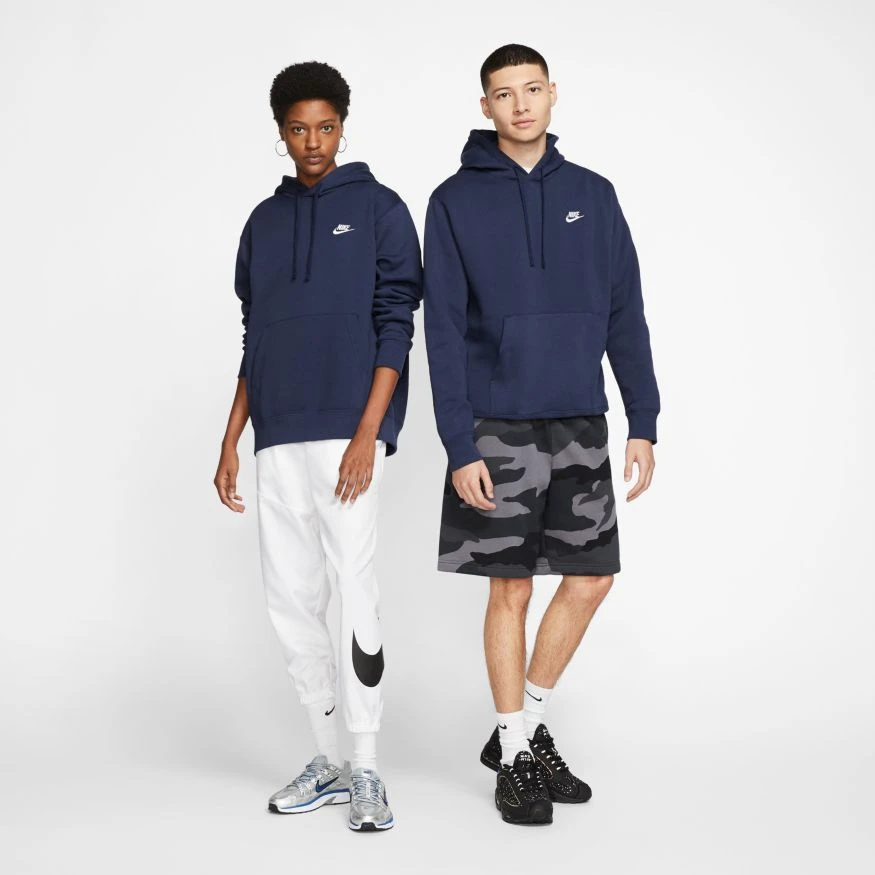 NIKE SPORTSWEAR CLUB FLEECE PULL OVER MENS HOODIE 5 NIKE SPORTSWEAR CLUB FLEECE PULL OVER MENS HOODIE - Image 3