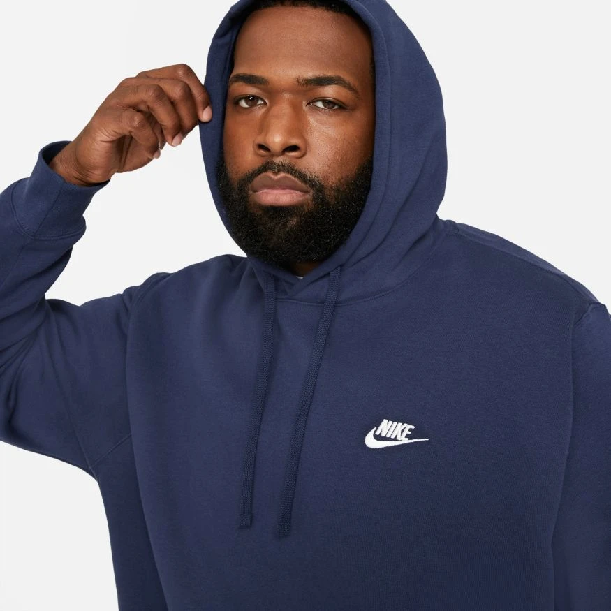 NIKE SPORTSWEAR CLUB FLEECE PULL OVER MENS HOODIE 6 NIKE SPORTSWEAR CLUB FLEECE PULL OVER MENS HOODIE - Image 4
