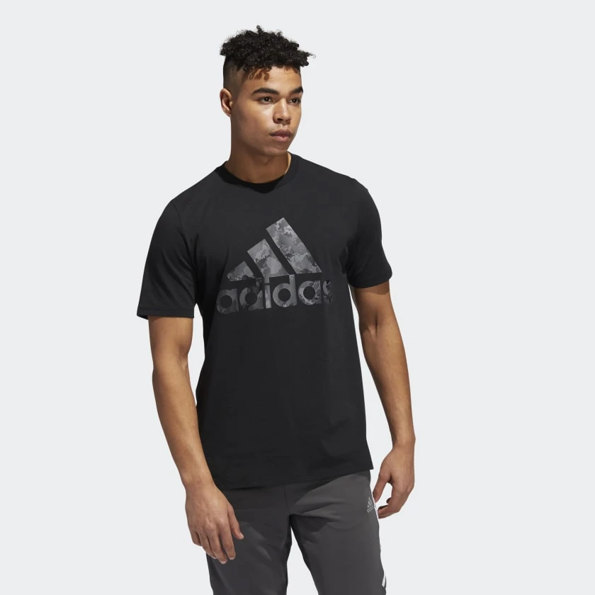 ADIDAS BIG LOGO OF SPORT T SHIRT 3 ADIDAS BIG LOGO OF SPORT T SHIRT