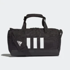 ADIDAS ESSENTIALS 3-STRIPES DUFFEL BAG SMALL