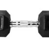 DUMBELLS RUBBER HEX 8KG (PAIR) RINGMASTER
