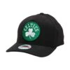 MITCHELL & NESS BOSTON CELTICS TEAM LOGO 5 PANEL CLASSIC RED SNAPBACK
