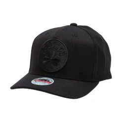 MITCHELL & NESS CAP ALL BLACK LOGO HIGH CROWN BOSOTON CELTICS