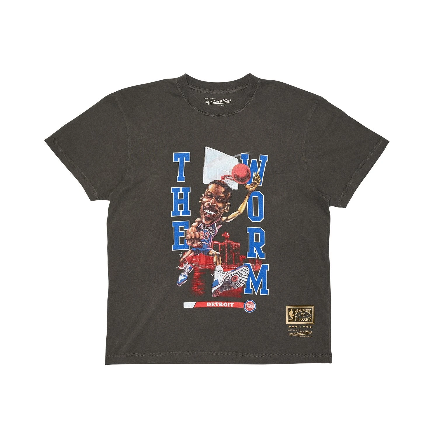 MITCHELL & NESS DETROIT PISTONS CARTOON SERIES TEE 3 MITCHELL & NESS DETROIT PISTONS CARTOON SERIES TEE