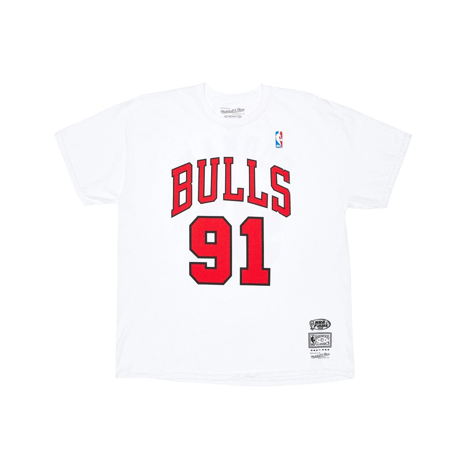 MITCHELL & NESS DENNIS RODMAN CHICAGO BULLS TEE 3 MITCHELL & NESS DENNIS RODMAN CHICAGO BULLS TEE