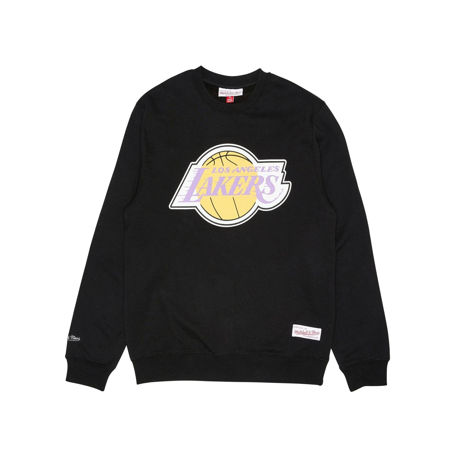 MITCHELL & NESS SWEATER CREW BASIC TEAM LOGO LAKERS 3 MITCHELL & NESS SWEATER CREW BASIC TEAM LOGO LAKERS