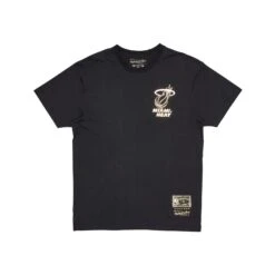 MITCHELL & NESS MIAMI HEAT TEAM FOIL LOGO TEE
