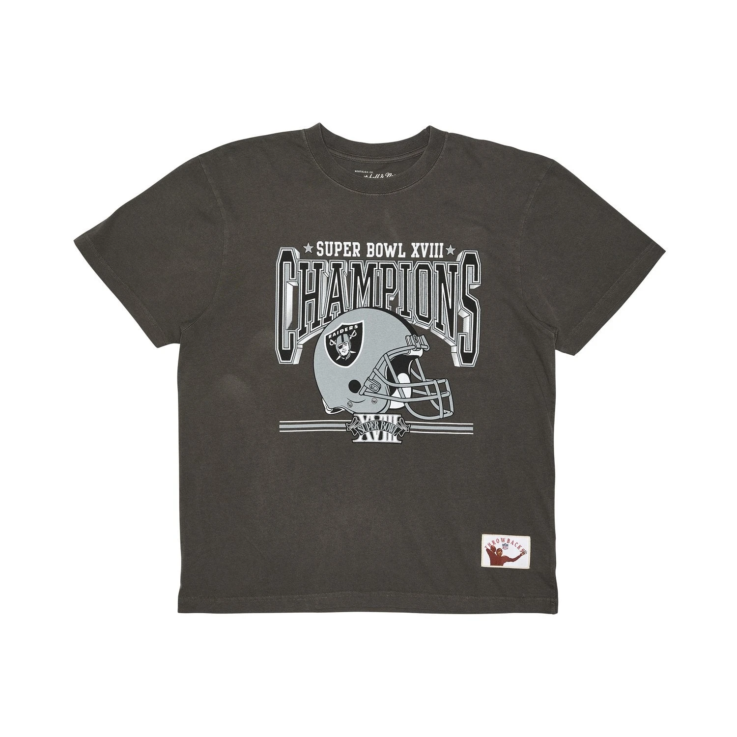 Mitchell & Ness MIHELL & NESS OAKLAND RAIDERS VINTAGE CHAMPIONS TEE 3 Mitchell & Ness MIHELL & NESS OAKLAND RAIDERS VINTAGE CHAMPIONS TEE