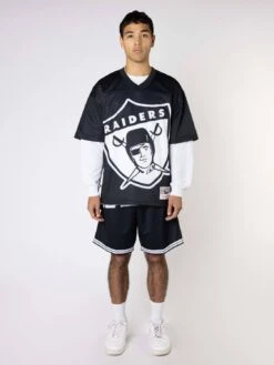 MITCHELL & NESS OAKLAND RAIDERS BIG FACE JERSEY