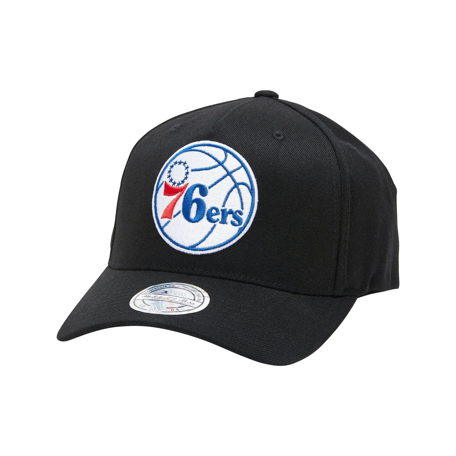MITCHELL & NESS PHILIDELPHIA 76ers BLUE TEAM LOGO FLEX 110 5 PANEL SNAPBACK 3 MITCHELL & NESS PHILIDELPHIA 76ers BLUE TEAM LOGO FLEX 110 5 PANEL SNAPBACK