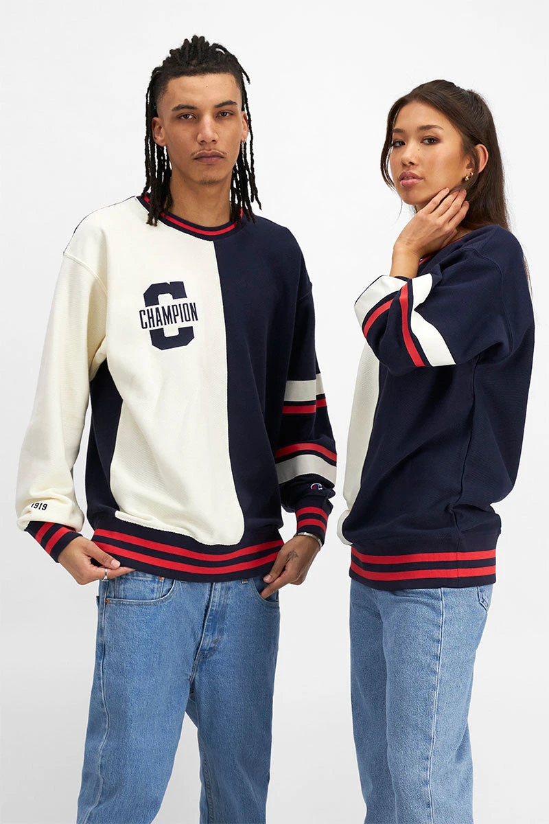 CHAMPION COLLEGIATE HERITAGE SPLIT CREW 4 CHAMPION COLLEGIATE HERITAGE SPLIT CREW - Image 2