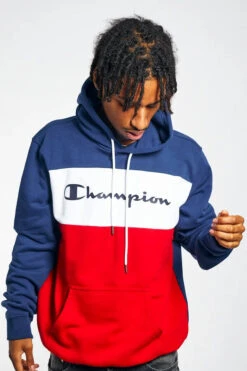 CHAMPION EU ROCH MENS COLOURBLOCK MENS HOODIE
