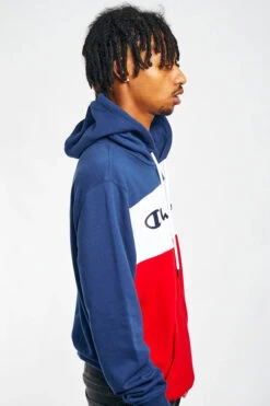CHAMPION EU ROCH MENS COLOURBLOCK MENS HOODIE -Fitness Gear Store avx3a1 blue red 4 600