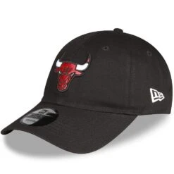 NEW ERA 9TWENTY CAP BLACK - CHICAGO BULLS