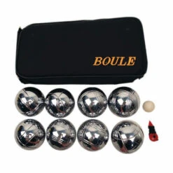 Alliance® ALLIANCE BOULES SET CHROMED IN NYLON BAG
