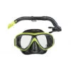 LAND & SEA BLACK CLEARWATER MASK & SNORKEL SET- BLACK -Fitness Gear Store clear
