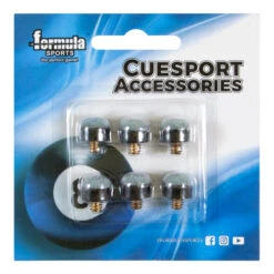 FORMULA CUE TIPS 11M SCREW TIP 6PK