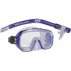 LAND & SEA KAKADU SILICONE MASK & SNORKEL SET JUNIOR