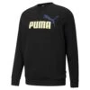 PUMA ESSENTIALS FLEECE MEN'S SWEATER -Fitness Gear Store puma pum 586762 01 imagefront