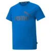 PUMA MENS ESSENTIAL LOGO TEE SHIRT 2 PUMA MENS ESSENTIAL LOGO TEE SHIRT -Fitness Gear Store puma pum 586960 63 imagefront