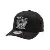 MITCHELL & NESS OAKLAND RAIDERS 5 PANEL CLASSIC RED SNAPBACK -Fitness Gear Store rad1