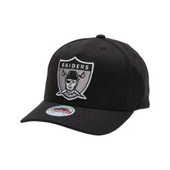 MITCHELL & NESS OAKLAND RAIDERS 5 PANEL CLASSIC RED SNAPBACK