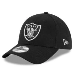 NEW ERA ADJUSTABLE 9FORTY CAP BLACK/WHITE - RAIDERS