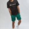 CHAMPION SCRIPT SHORT SLEEVE TEE -Fitness Gear Store sc1
