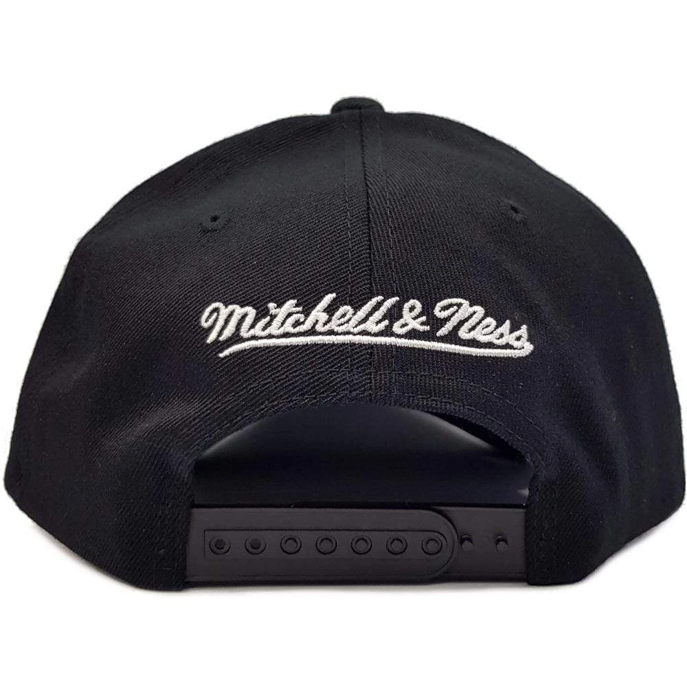 MITCHELL & NESS CAP 110 SNAP FLEX BLACK & WHITE LOGO - SEATTLE SONICS 4 MITCHELL & NESS CAP 110 SNAP FLEX BLACK & WHITE LOGO - SEATTLE SONICS - Image 2