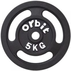 ORBIT WEIGHT PLATE 25MM 5KG EA