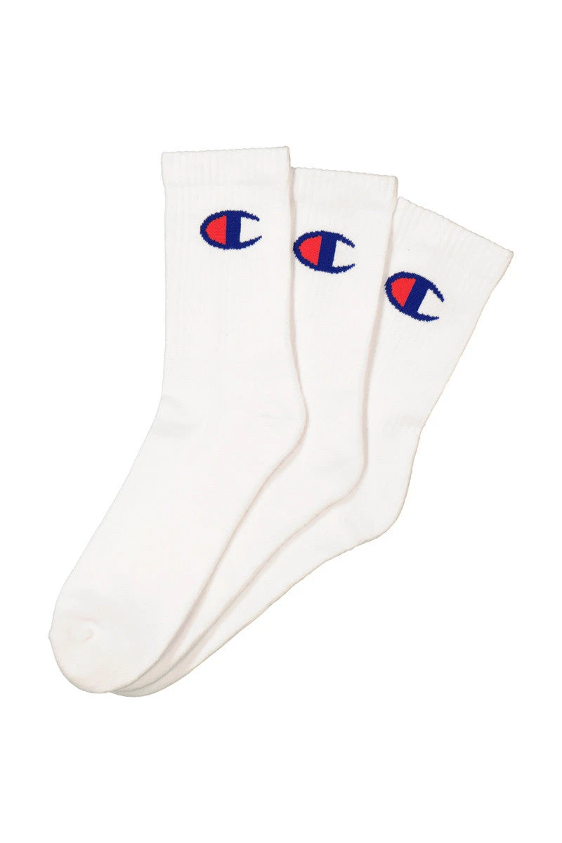 CHAMPION CREW C-LOGO 3 PACK SOCKS 4 CHAMPION CREW C-LOGO 3 PACK SOCKS - Image 2