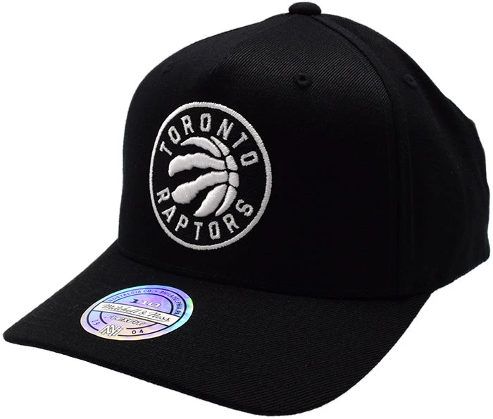 MITCHELL & NESS CAP 110 SNAP FLEX BLACK & WHITE LOGO - TORONTO RAPTORS 3 MITCHELL & NESS CAP 110 SNAP FLEX BLACK & WHITE LOGO - TORONTO RAPTORS