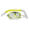 LAND & SEA DUNK ISLAND MASK & SNORKEL SET -Fitness Gear Store u 610322 yellow v1 550x550 53299.1615861504