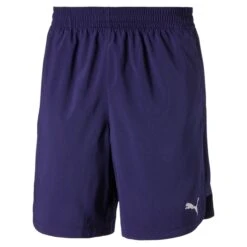 PUMA ACTIVE WOVEN 5'' SHORTS MENS - NAVY